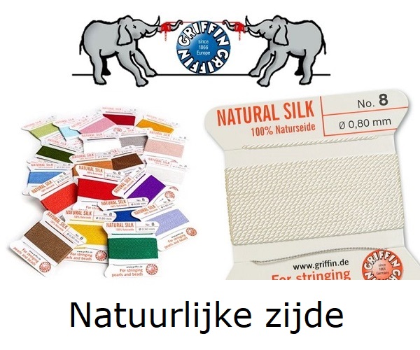 natuurlijke parel zijde griffin