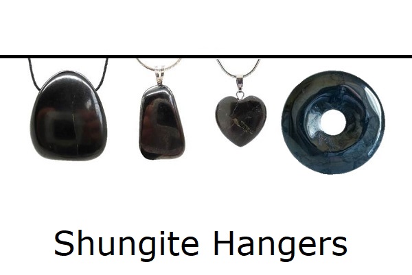 Shungite hangers