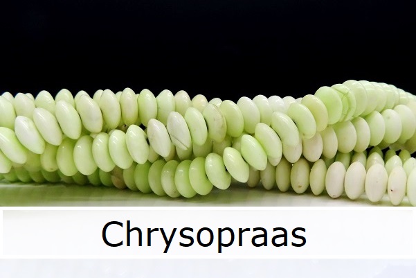 Chrysopraas en lemon Chrysopraas kralen