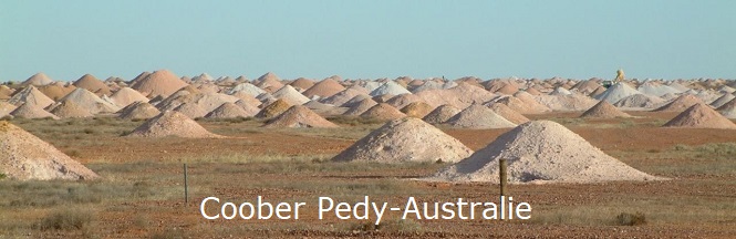 Coober Pedy opal mines Australia