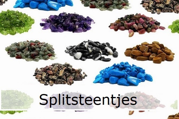 edelsteen splitsteentjes