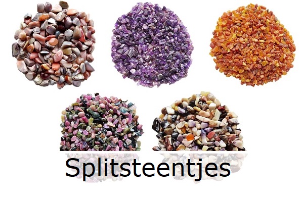 edelsteen splitsteentjes