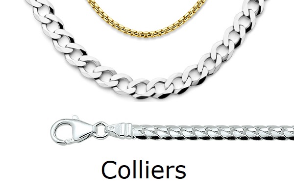 colliers zilver925 verguld