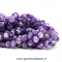 Ronde Amethistkwarts kralen van 10 mm