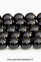 Ronde zwarte Onyx kralen van 12 mm