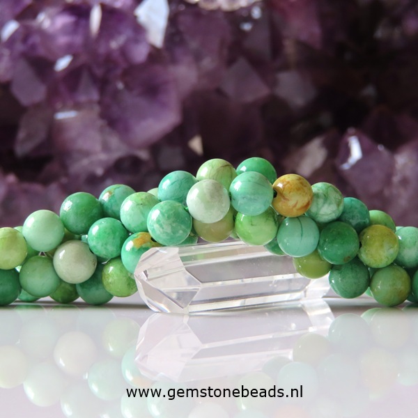 Ronde Varisciet kralen van 6 mm