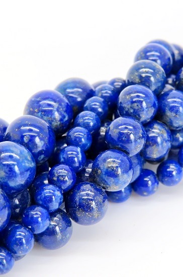 Ronde Lapis Lazuli kralen van 4-4.5 mm