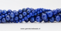 Ronde Lapis Lazuli kralen van 3 mm