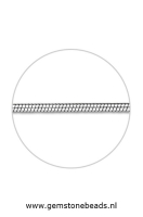 Zilveren collier slang 38 cm 1.2 mm breed