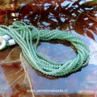 Groene Aventurijn kralen rond van 3 mm (45 cm)