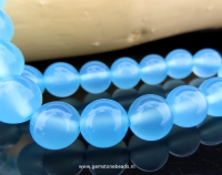 Chalcedoon kralen 'SEA-BLUE' van  8 mm