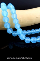 Chalcedoon kralen 'SEA-BLUE' van  8 mm