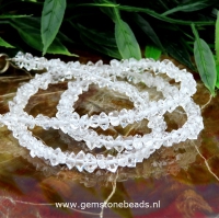 AANBIEDING: Herkimmerdiamantkralen 2.7 x 3.7 mm