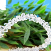 AANBIEDING: Herkimmerdiamantkralen 2.7 x 3.7 mm