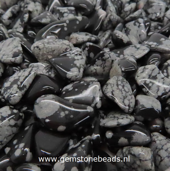 Sneeuwvlokobsidiaan splitsteentjes 100 gram