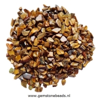 Bruine Tijgeroog splitsteentjes 100 gram