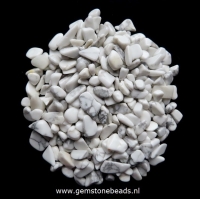 Witte Howliet splitsteentjes 500 gram