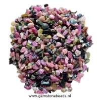 Multi colour Toermalijn splitsteentjes 100 gram