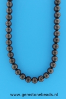 Ketting van Shungite 8 mm Lengte 48 cm