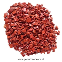 Rode Jaspis splitsteentjes 250 gram