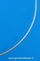 Spang collier gerodineerd zilver925 van 40 cm