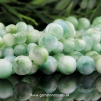 Groene Angeliet kralen rond 5.5 mm