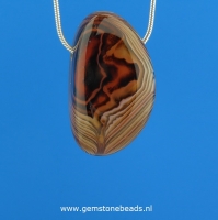 Carneool hanger doorboord 33 x 20 mm (AA)