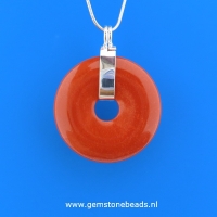 Donuthouder van sterling zilver925 50 mm