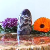 Amethist Chevron gepolijst van 9 cm