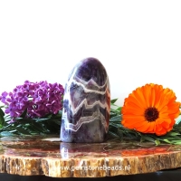 Amethist Chevron gepolijst van 9 cm