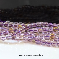 Ronde Ametrien kralen van ca. 4.5 mm