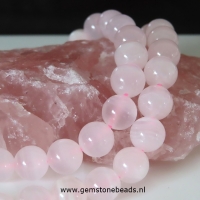 Mangano Calsiet kralen rond van 6 mm