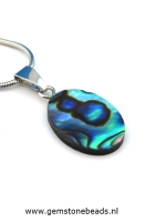 Abaloon hanger ovaal 18 x 13 mm