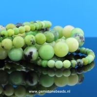 Chrysopraas kralen rond van 6 mm