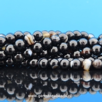 Ronde Sardonyx kralen 4 mm
