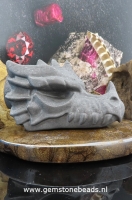 Draken schedel van Shungite