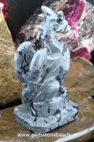 Draak van Picasso-Jaspis 11 cm