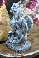 Draak van Picasso-Jaspis 11 cm