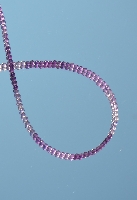 Amethist kralen met natuurlijke verlooptinten rond 4 mm
