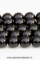 Ronde zwarte Onyx kralen van 10 mm